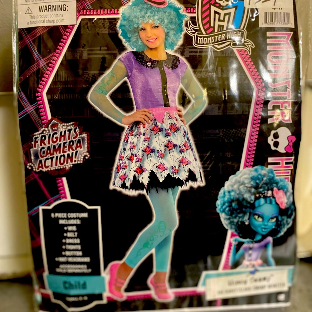 Monster High Kids Costume